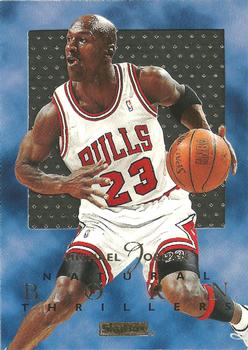 1995-96 SkyBox E-XL - Natural Born Thrillers #1 Michael Jordan Front
