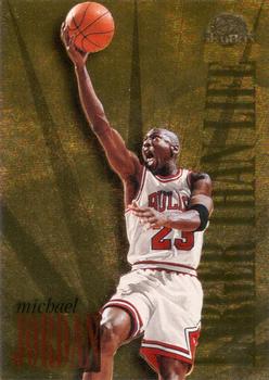 1995-96 SkyBox Premium - Larger Than Life #L1 Michael Jordan Front