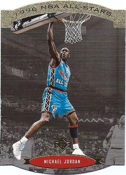1995-96 SP - All-Stars Gold #AS2 Michael Jordan Front