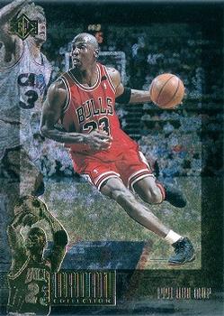 1995-96 SP - The Jordan Collection #JC18 Michael Jordan - 1991 NBA MVP Front