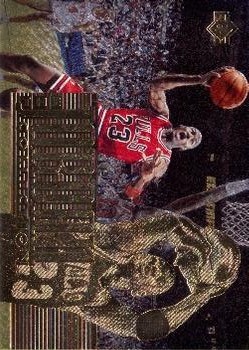 1995-96 SP - The Jordan Collection #JC20 Michael Jordan - The MVP Seasons Front