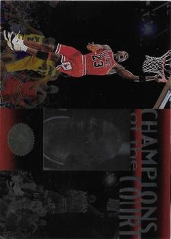 1995-96 SP Championship - Champions of the Court #C30 Michael Jordan Front