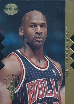 1995-96 SP Championship - Championship Shots Gold #S16 Michael Jordan Front