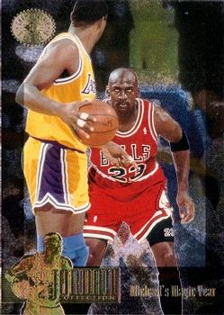 1995-96 SP Championship - The Jordan Collection #JC21 Michael Jordan - Michael's Magic Year Front