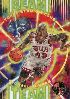 1995-96 Stadium Club - Beam Team Members Only #B14 Michael Jordan Front