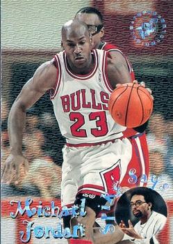 1995-96 Stadium Club - Spike Says #SS1 Michael Jordan Front