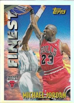 1995-96 Topps - Mystery Finest Refractors #M1 Michael Jordan Front