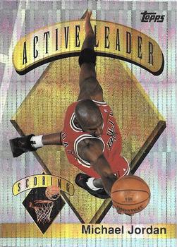 1995-96 Topps - Power Boosters #1 Michael Jordan Front