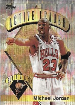 1995-96 Topps - Power Boosters #4 Michael Jordan Front
