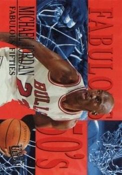 1995-96 Ultra - Fabulous Fifties #5 Michael Jordan Front
