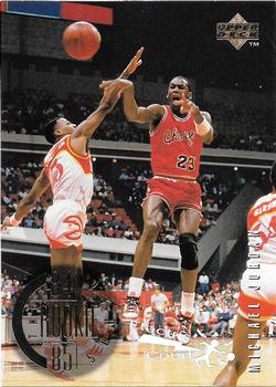 1995-96 Upper Deck - Electric Court #137 Michael Jordan Front