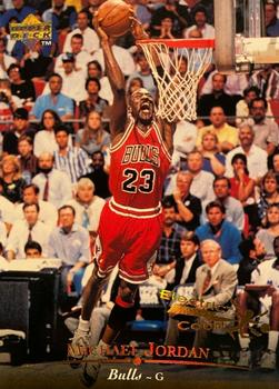 1995-96 Upper Deck - Electric Court Gold #23 Michael Jordan Front