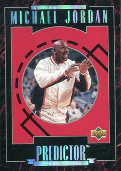 1995-96 Upper Deck - Predictors Exchange: MVP #R2 Michael Jordan - All-NBA Team Front