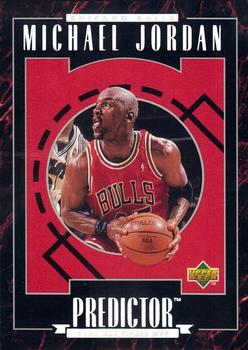 1995-96 Upper Deck - Predictors Exchange: MVP #R5 Michael Jordan - NBA Finals MVP Front