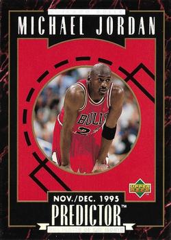 1995-96 Upper Deck - Predictors Exchange: Player of the Month #R1 Michael Jordan - November/December 1995 Front
