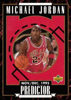 1995-96 Upper Deck - Predictors Exchange: Player of the Week #H1 Michael Jordan - November/December 1995 Front