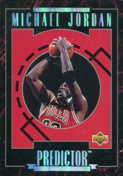 1995-96 Upper Deck - Predictors Exchange: Scoring Leaders #H1 Michael Jordan - Scoring Leader Front