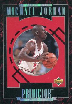 1995-96 Upper Deck - Predictors Exchange: Scoring Leaders #H2 Michael Jordan - Assists Leader Front
