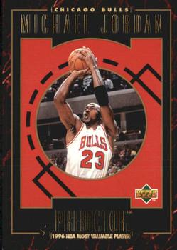 1995-96 Upper Deck - Predictors: MVP #R1 Michael Jordan - NBA Most Valuable Player Front