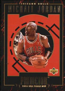 1995-96 Upper Deck - Predictors: MVP #R5 Michael Jordan - NBA Finals MVP Front