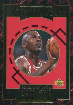 1995-96 Upper Deck - Predictors: Player of the Week #H3 Michael Jordan - February 1996 Front