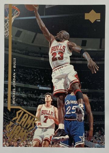 1995-96 Upper Deck - Slams & Jams Jumbo #352 Michael Jordan Front