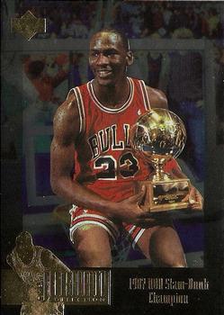 1995-96 Upper Deck - The Jordan Collection #JC5 Michael Jordan - 1987 NBA Slam Dunk Champion Front