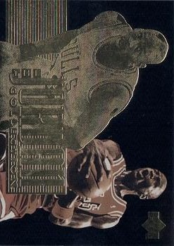 1995-96 Upper Deck - The Jordan Collection #JC8 Michael Jordan - Walking On Air Front
