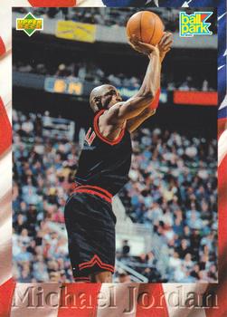 1995-96 Upper Deck Ball Park Franks Michael Jordan #BP2 Michael Jordan - Shooting Front