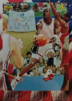 1995-96 Upper Deck Ball Park Franks Michael Jordan #BP3 Michael Jordan - Olympics Front
