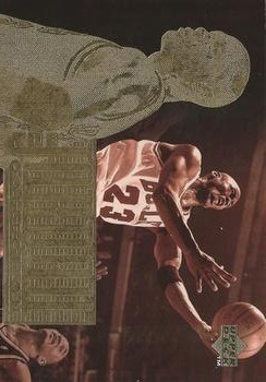 1995-96 Upper Deck The Jordan Collection Jumbo #JC12 The Scoring Records Front