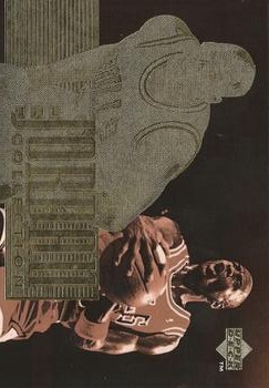 1995-96 Upper Deck The Jordan Collection Jumbo #JC16 Amazing Performances Front