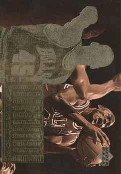 1995-96 Upper Deck The Jordan Collection Jumbo #JC4 Beginnings of a Superstar Front