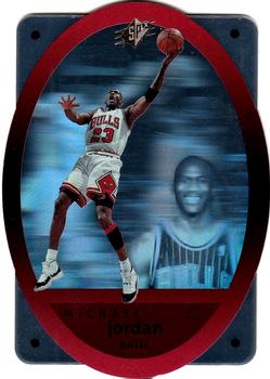 1996 SPx #8 Michael Jordan Front