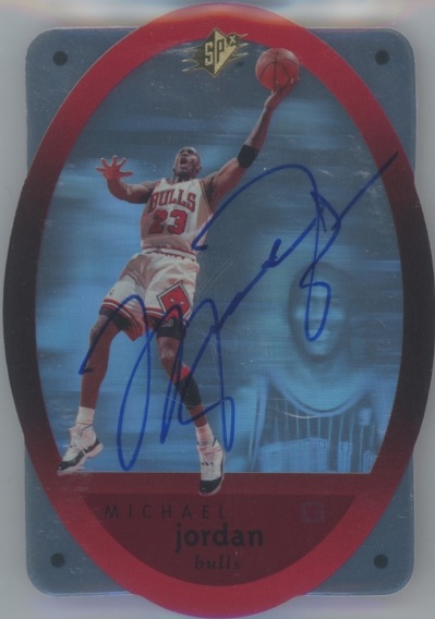 1996 SPx #NNO Michael Jordan Front