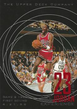 1996 Upper Deck 23 Nights: The Jordan Experience Jumbo #1 Michael Jordan Front