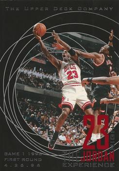 1996 Upper Deck 23 Nights: The Jordan Experience Jumbo #11 Michael Jordan Front