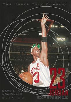 1996 Upper Deck 23 Nights: The Jordan Experience Jumbo #14 Michael Jordan Front