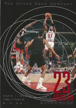 1996 Upper Deck 23 Nights: The Jordan Experience Jumbo #2 Michael Jordan Front