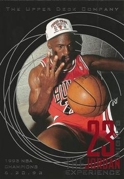 1996 Upper Deck 23 Nights: The Jordan Experience Jumbo #22 Michael Jordan Front