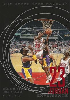 1996 Upper Deck 23 Nights: The Jordan Experience Jumbo #4 Michael Jordan Front