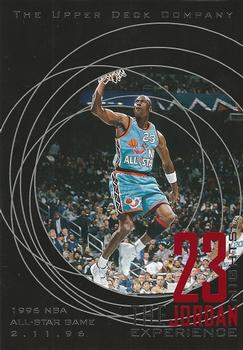 1996 Upper Deck 23 Nights: The Jordan Experience Jumbo #5 Michael Jordan Front