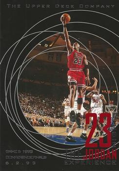 1996 Upper Deck 23 Nights: The Jordan Experience Jumbo #6 Michael Jordan Front