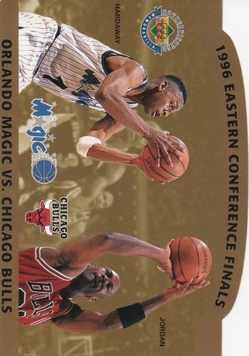 1996 Upper Deck Authenticated 1996 Eastern Conference Finals #NNO 1996 Eastern Conference Finals Front