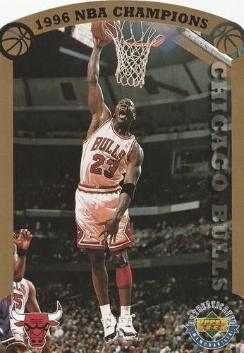 1996 Upper Deck Authenticated Chicago Bulls 1996 NBA Champions #NNO Chicago Bulls - 1996 NBA Champions Front