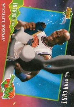 1996 Upper Deck Space Jam #23 Michael Jordan Front