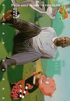 1996 Upper Deck Space Jam #52 From Golf Clubs to Fan Club Front