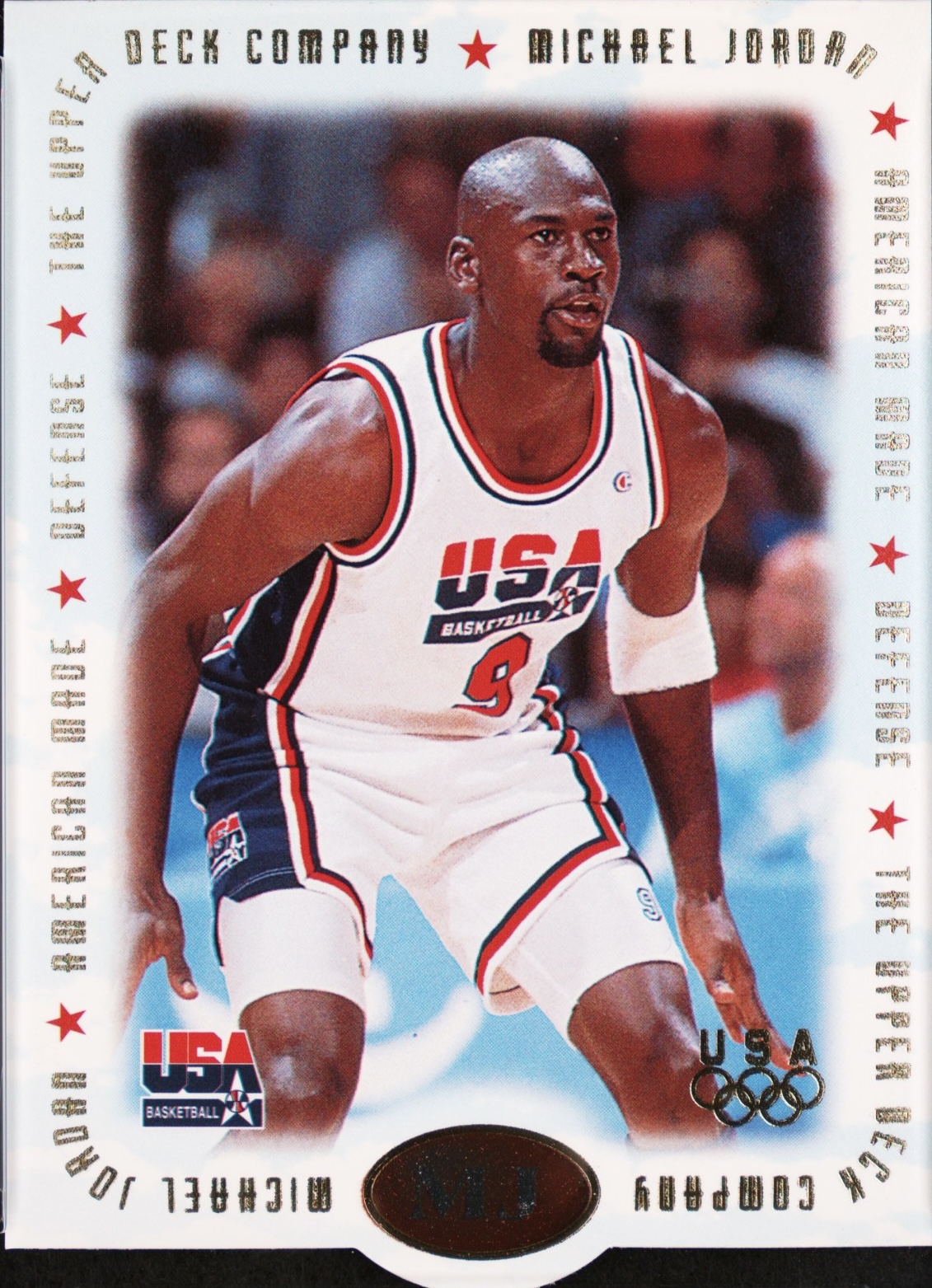 1996 Upper Deck USA - Michael Jordan: American Made #M2 Michael Jordan Front