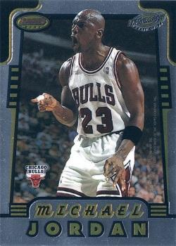 1996-97 Bowman's Best - Honor Roll #HR2 Michael Jordan / Hakeem Olajuwon Front
