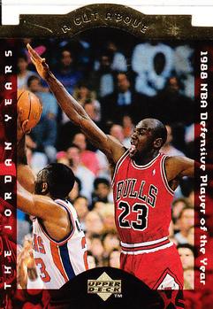 1996-97 Collector's Choice - A Cut Above: The Jordan Years #CA4 Michael Jordan Front